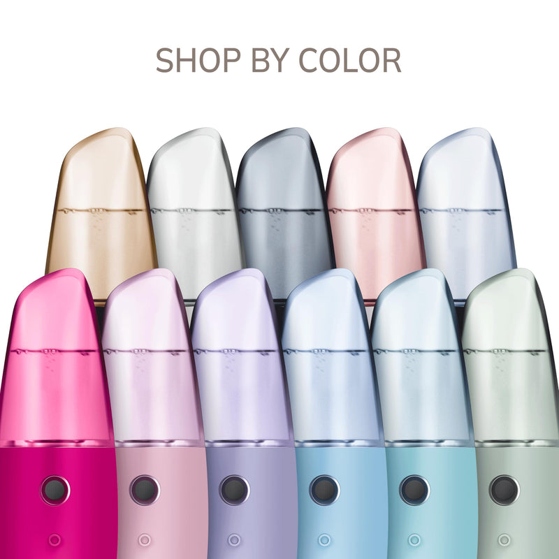 GESKE SmartAppGuided™ Facial Hydration Refresher | 4 in 1 | Water Atomizer | Moisturizing Spray Machine | Face Mister | Humidifier for Natural Glow | Reduce Redness & Dry Skin Turquoise