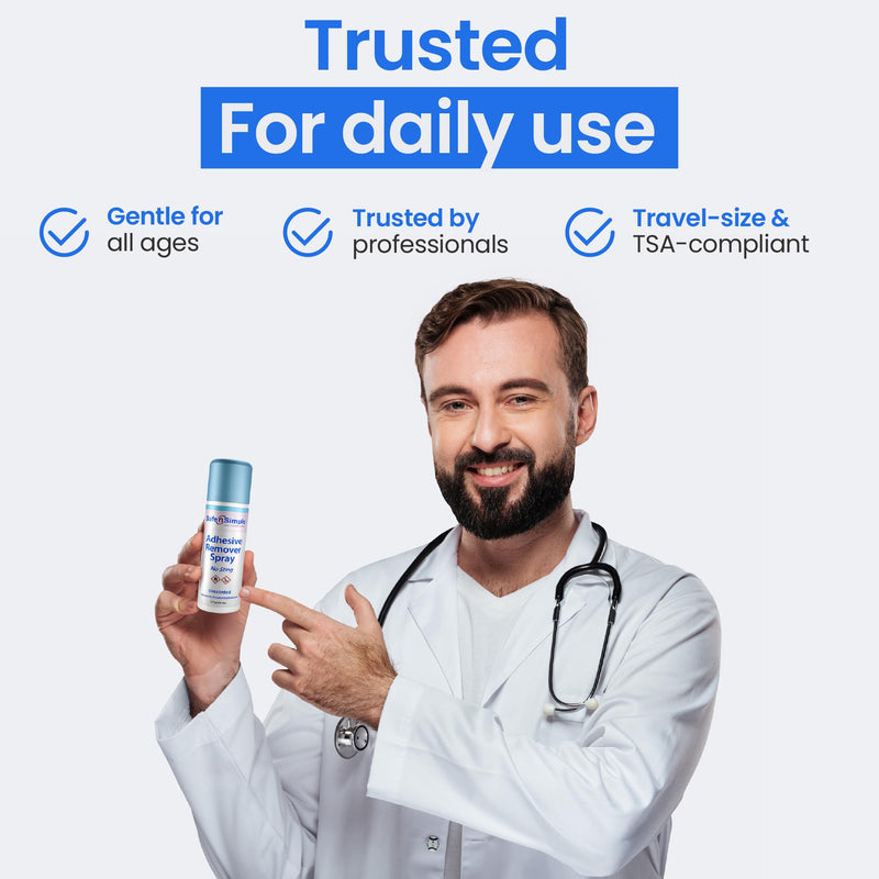 [Australia] - Safe n‚Äô Simple Medical Adhesive Remover Spray for Skin - 1.7 Fl Oz No Sting Alcohol Free Ostomy Adhesive Remover - Gentle Medical Adhesive Removal Spray for Stoma, Urostomy, Ileostomy & Colostomy Care 
