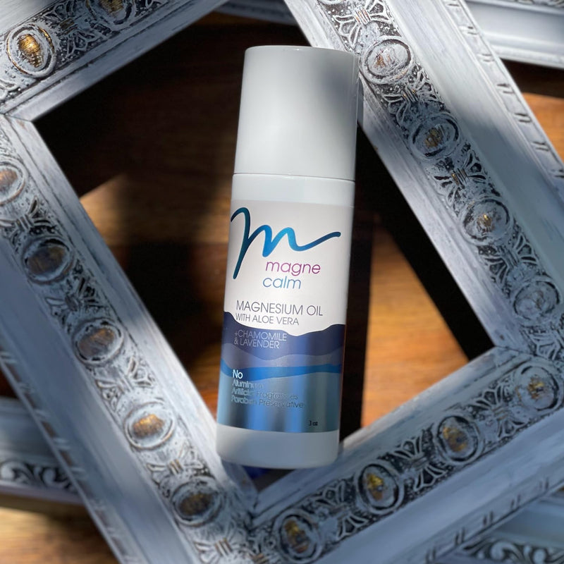 [Australia] - MagneCalm Roll-On with Lavender & Chamomile - Soothing Magnesium, 3 oz 