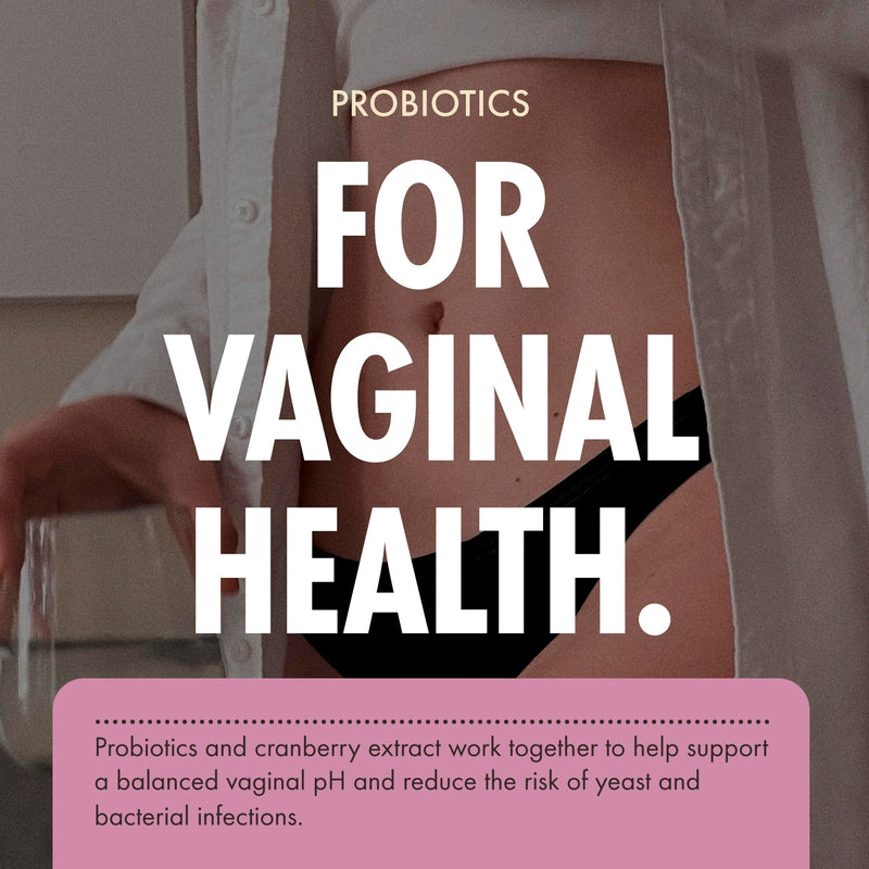 Probiotics for Women 21 Billion CFU – 60 Capsules | 7 Lactobacillus Strains with Cranberry & Prebiotic Inulin – Vaginal Probiotics for Gut Health/pH Balance & Urinary - Womens probiotics – Vegetarian