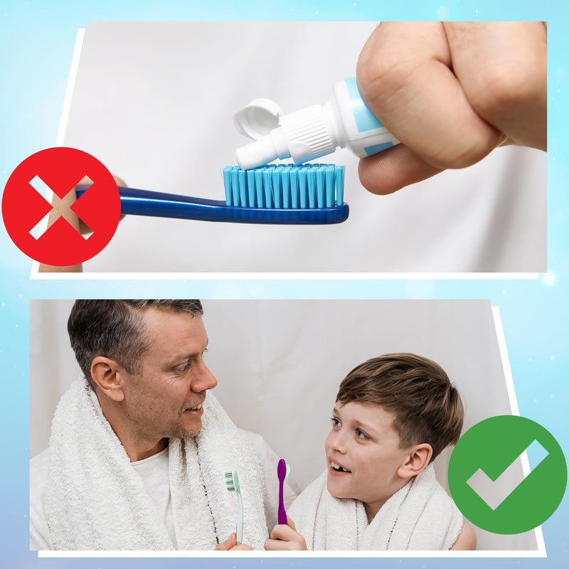 [Australia] - READYBRUSH JR 30 Reusable Prepasted Kids Toothbrushes with Bubblegum Flavor Toothpaste in the bristles- Bulk Toothbrushes Individually Wrapped - Travel Toothbrush for School, Camp, etc Made in the USA 