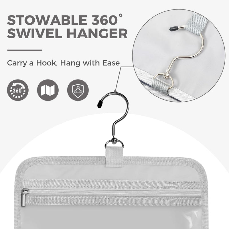 Compression Packing Cubes and Toiletry Bag