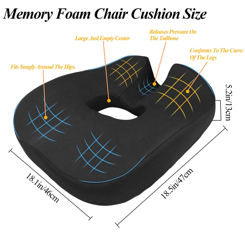 [Australia] - Large Donut Pillow for Tailbone Pain Relief Cushion,Donut Pillow Seats Cushion,Donut Pillow for Postpartum Pregnancy,Helps Ease Discomfort from Hemorrhoids,Pregnancy,Surgery 