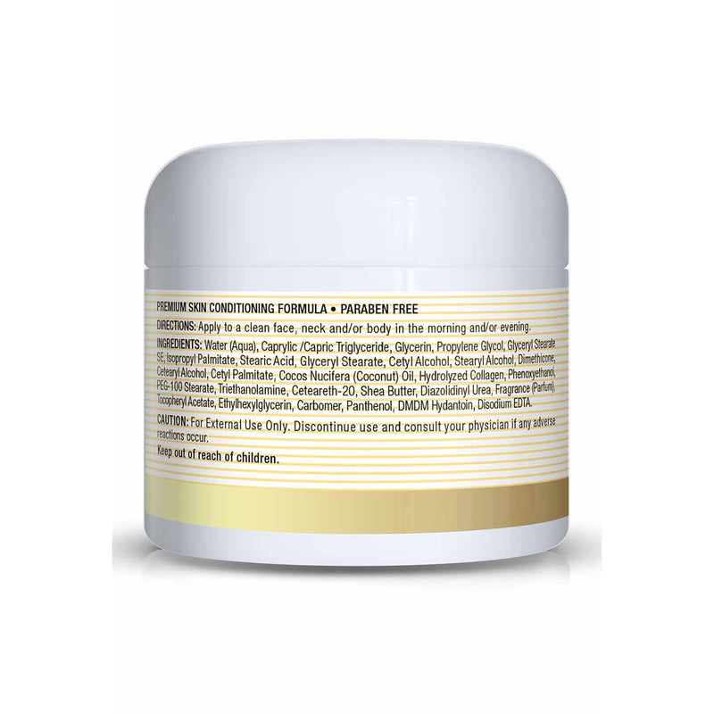 MASON NATURAL Coconut Oil Beauty Cream, Hydrating Moisturizer With Collagen for Smooth & Firm Skin, 2 oz (Pack of 2) 2 Ounce (Pack of 2)