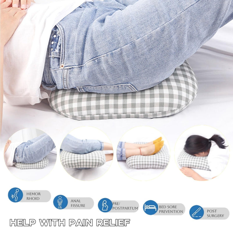 [Australia] - Anti-Bedsore Cushion,Pressure Ulcer Cushions,Medical Donut Pillow,Hemorrhoid Pillow for Hand and Foot Pressure Relief,Elbow,Ankle,Leg,Hip Support Pad,Large,Green Green Large 