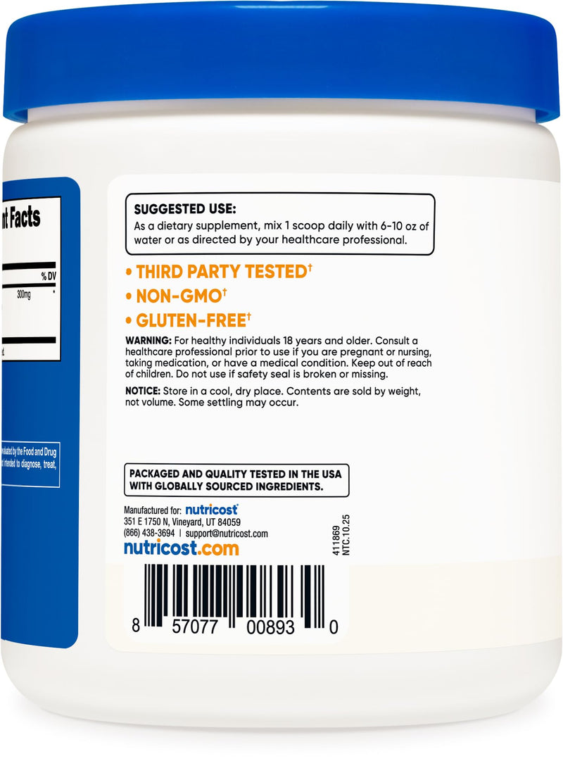 Nutricost Bilberry Powder 250 Grams - Gluten Free and Non-GMO