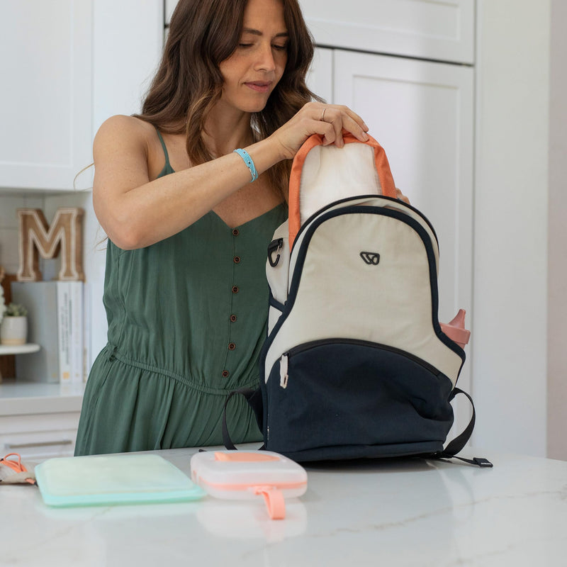 Packing Cube Pods - Set of 2 | Custom-Sized for Perfect Fit | Modular Organization for Backpacks & Carry Bags | Durable & Breathable Mesh | Easy-Grab Handles