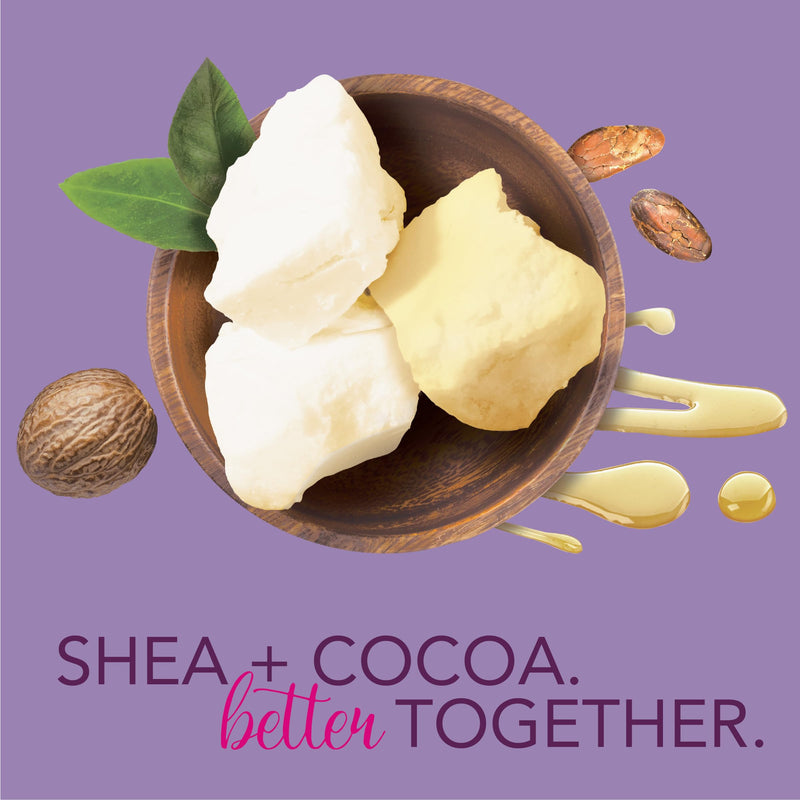 Jergens Shea and Cocoa Whipped Body Butter Lotion, Tone Enriching Hand And Body Lotion for Dry Skin, with Vitamins B3 & E, 8.5 Oz | Whipped Body Butter, Vitamins E & B3, Hydrates Deeply, Evens Skin Tone, Soft Smooth Feel 8.5 Fl Oz (Pack of 1)