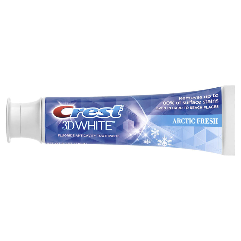 Crest 3d White Fluoride Anticavity Toothpaste Arctic Fresh Value Ea , 4.1 Ounce (2-Pack) 4.1 Ounce (Pack of 2)