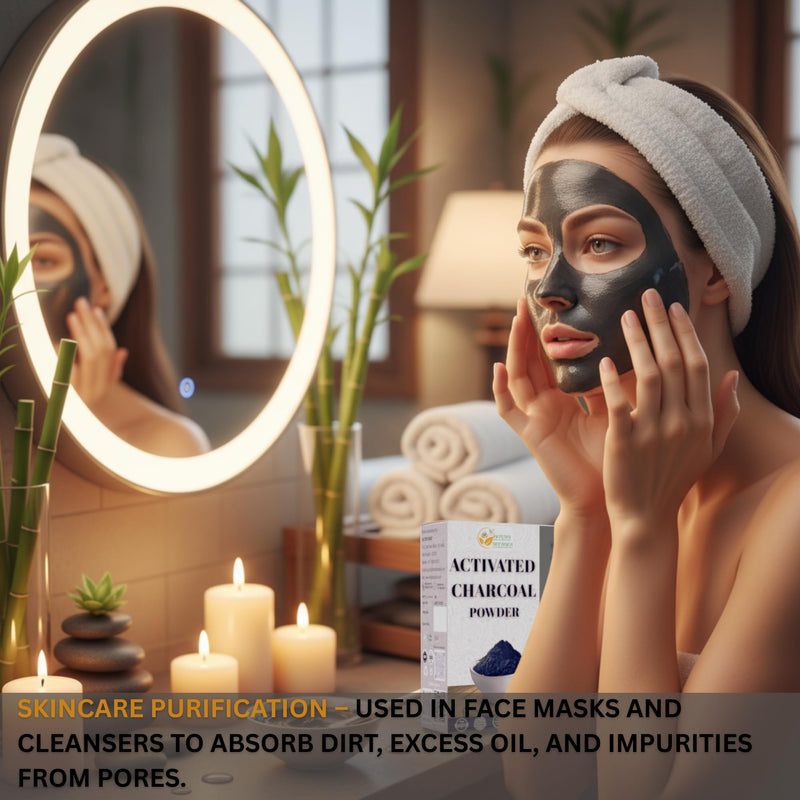 [Australia] - Activated Charcoal Powder 100% Food Grade Bamboo Charcoal Powder for Baking, Soap Making, Face Masks & DIY Skincare Fine for Multiple Uses 2 oz 