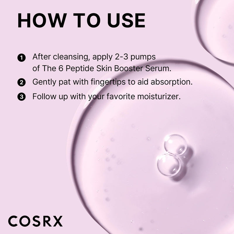COSRX Invisible Shield Set - Vitamin E Vitalizing Face Sunscreen SPF 50, 1.69 fl.oz + Miniature 6 Peptide Skin Booster Serum Set
