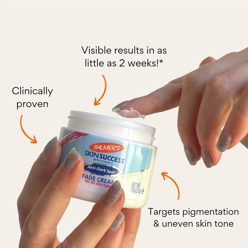 Palmer's Skin Success Anti-Dark Spot Fade Cream with Vitamin E and Niacinamide, for All Skin Types, 2.7 Ounce (Pack of 2)