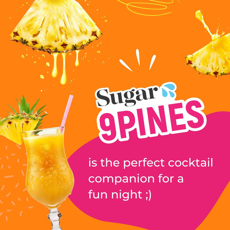 [Australia] - Make Yourself Taste Sweeter with Sugar Splash - 9Pines 2oz Pineapple Shot and Cocktail Mixer (4-Pack) - for Men and Women - Taste Better with the Power of 9 Whole Pineapples 4-Pack 
