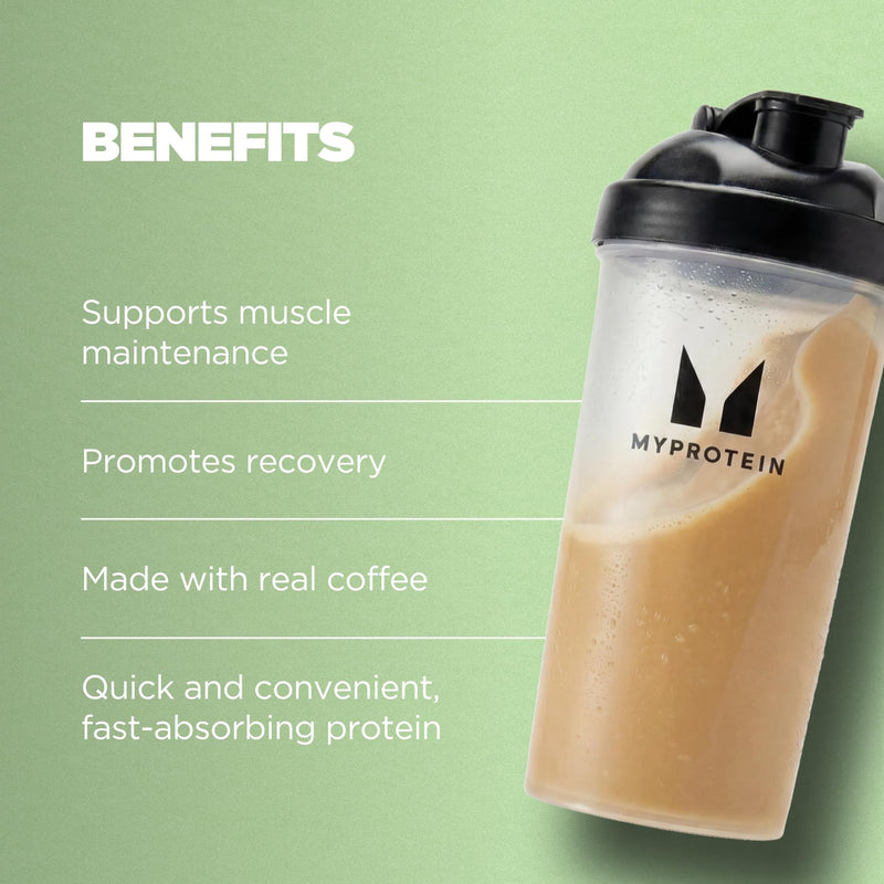 Myprotein Protein Iced Coffee | High-Protein & Real Coffee Drink Mix | 20g Protein | Low Sugar | Supports Muscle Growth & Recovery | Café-Inspired Taste (20 Servings (Pack of 1), Iced Latte) 20 Servings (Pack of 1)