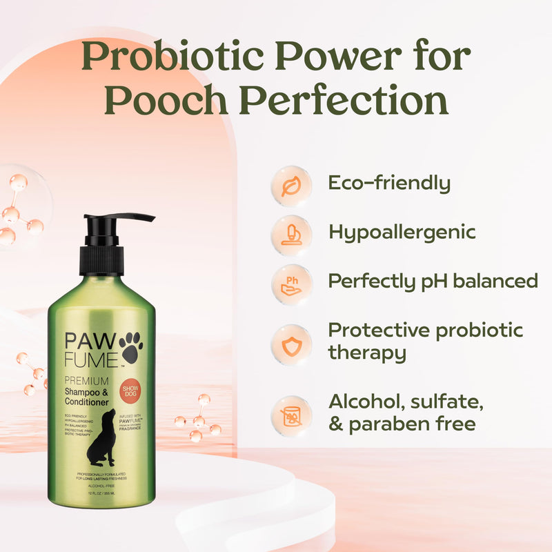 Pawfume Dog Ear Cleaner + Dog Shampoo and Conditioner - PawsPlanet Australia