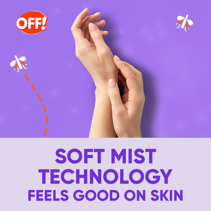 [Australia] - OFF! Clean Feel Insect Repellent Misting Spray, Fragrance-Free Bug Spray for Lasting Protection from Mosquitoes and Ticks, 6 oz 