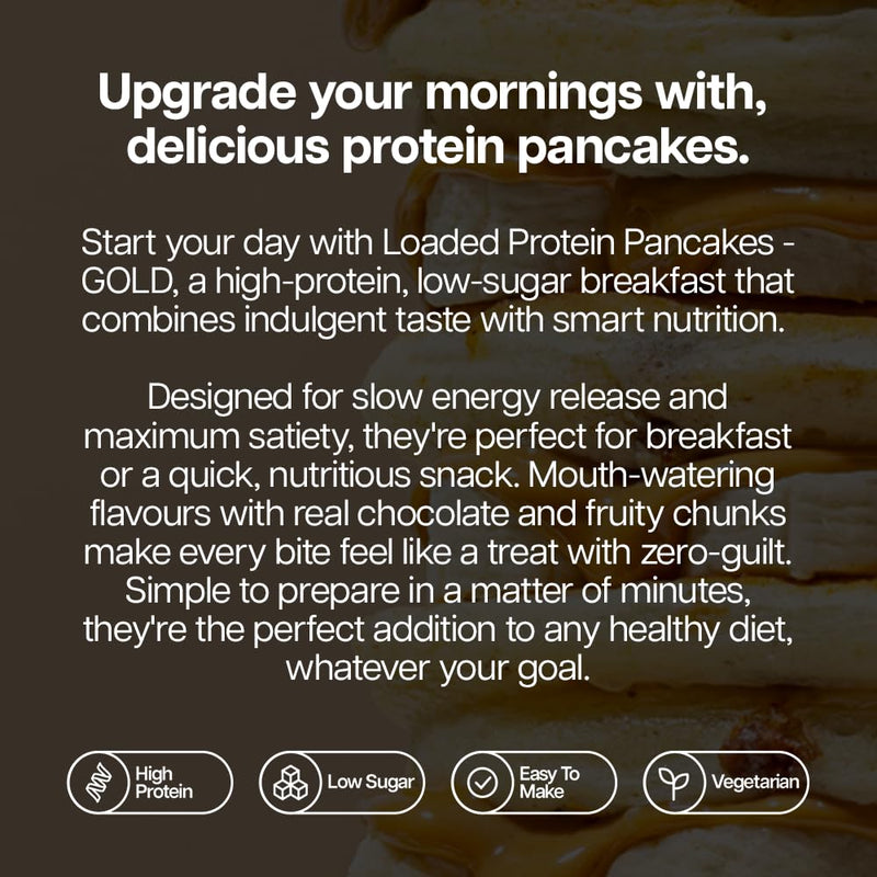Loaded Protein Pancakes - Unflavoured - 500g Natural 500g (8 Servings)