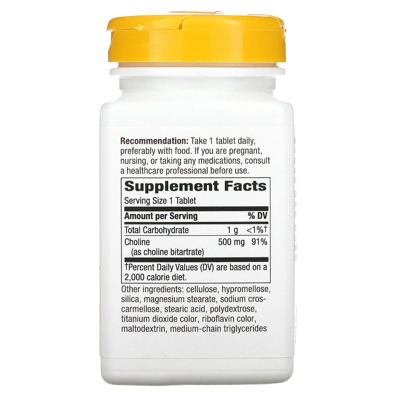 [Australia] - Natures Way 500Mg 100 Tb Choline, 100 CT 