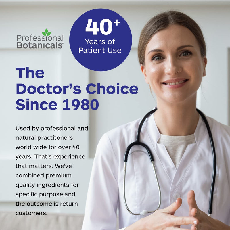 Professional Botanicals Adrenal Complex Supplement – Supports Healthy Adrenal Function, Stress Relief, and Energy Levels – 90 Vegetarian Capsules