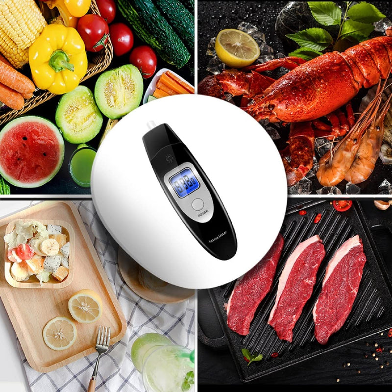 [Australia] - Ketone Breath Meter, Precise Keto Tester for Ketosis Monitoring with 10 Mouthpieces 