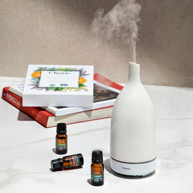 [Australia] - Cliganic Organic Peppermint Essential Oil, 100% Pure Natural Undiluted, for Aromatherapy | Non-GMO Verified (Packaging May Vary) 0.33 Fl Oz (Pack of 1) 