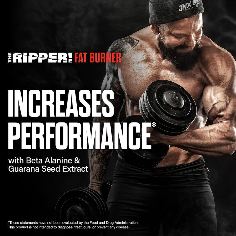JNX The Ripper – 30 Servings | High-Performance Pre-Workout Powder with Metabolism Support & Energy Boost (150 g, Lime) 150 g