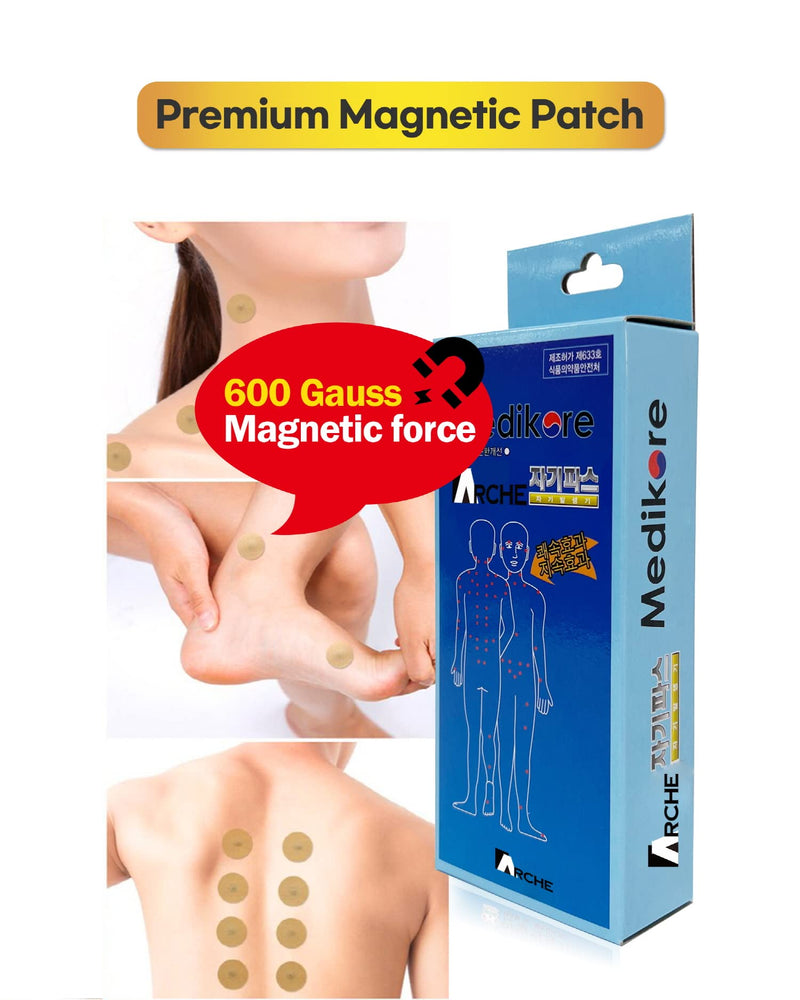 [Australia] - 100pcs ACU-Magnetic Patches Healing Tip Magnet Pain Relief Like Acupuncture Pre-attached to Plasters for shoulder wrist neck arm leg back 