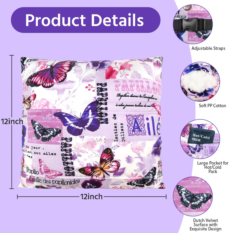 [Australia] - Hysterectomy Pillow, c Section Abdominal Post Surgery Recovery Gifts for Women with Pocket Butterfly one size 