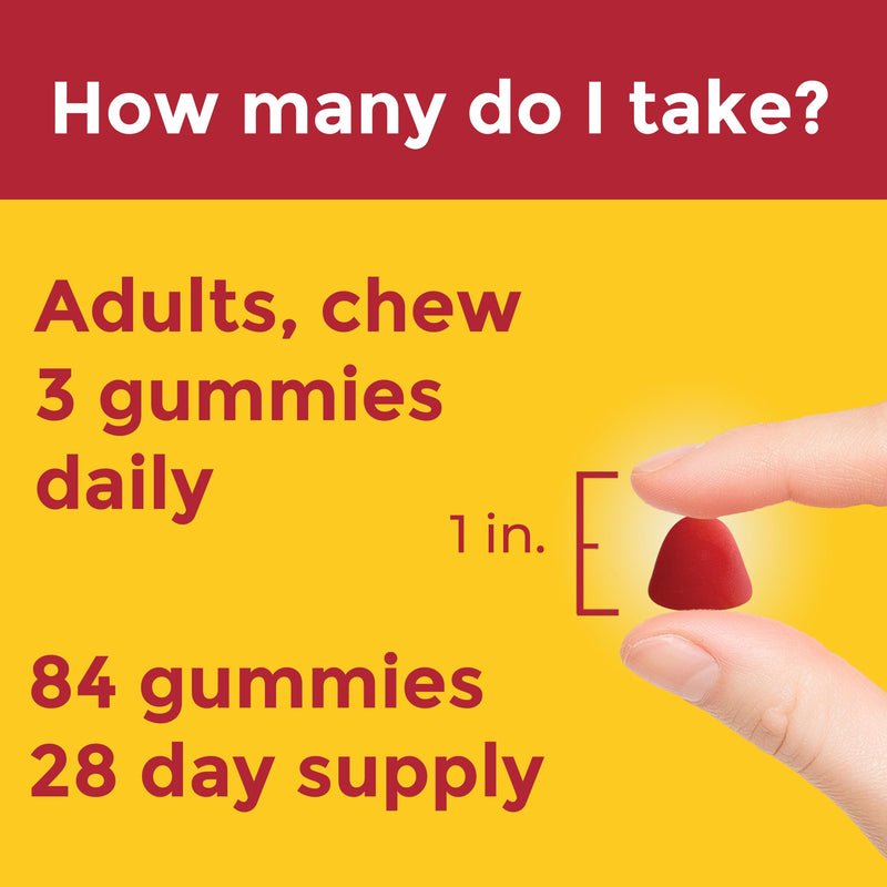 Nature Made Advanced Multivitamin Gummies 50 + for Her, Womens Multivitamins Gummies with Magnesium Citrate, Vitamin D3, Zinc, Calcium and All 8 B Vitamins, 28 Day Supply, 84 Count (Pack of 2) 84 Count (Pack of 2)