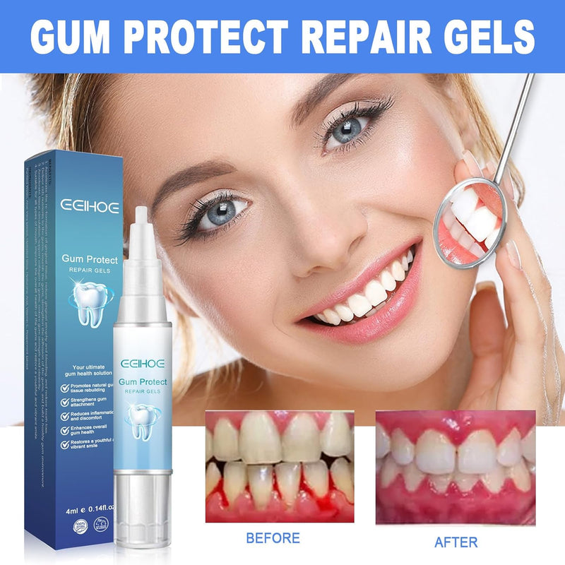 [Australia] - Gum Shield Therapy Gel,Gum Therapy Gel, Gum Repair Treatment Gel, Teeth Whitening Gum Shield, Gum Gel, Teeth Whitening Gel (3-pack) 