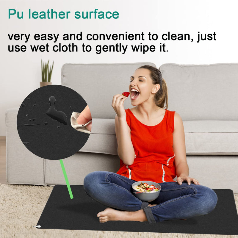 [Australia] - Grounding Mat for Improving Sleep, Grounding Pad for Health, Grounding Bed Mat with Grounding Cord for Better Working (35.5 * 23.6inch) 35.5 * 23.6 Inch 