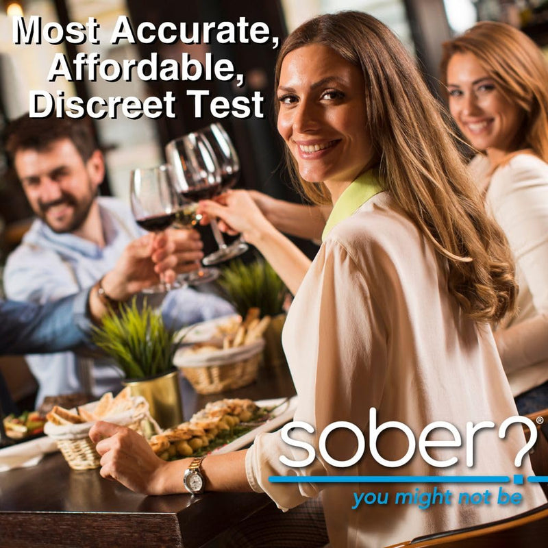 FDA Cleared Saliva Alcohol Test Strip, Highly Accurate BAC Self‑Test, 2–3 Minute Results, Portable & Discreet Sober Test Anywhere (6) 6