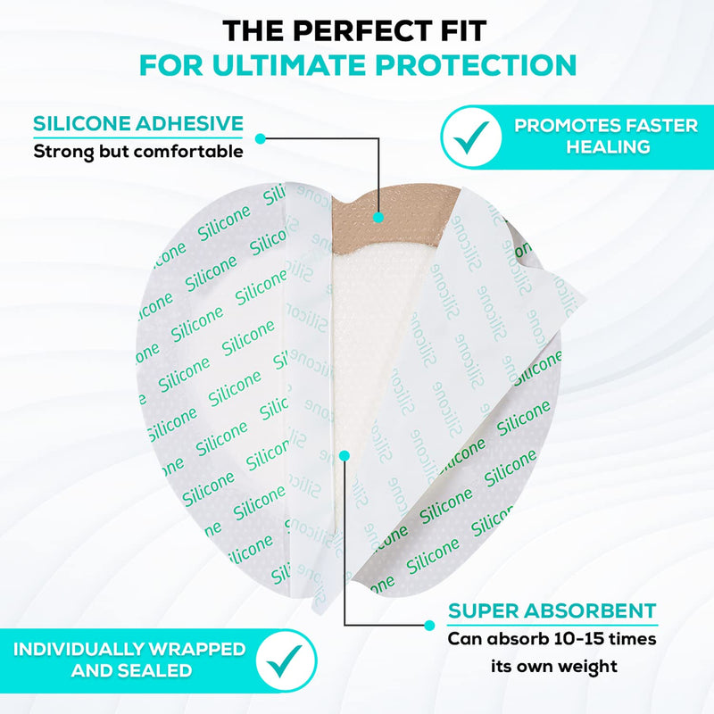 [Australia] - MedVance TM Silicone - Bordered Silicone Adhesive Foam Dressing Sacral Size 7"x 7" Box of 5 dressings 7"x7" Sacral 