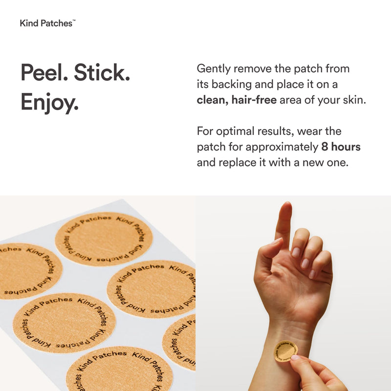 Kind Patches | MB Patches | Healthy Metabolism & Daily Energy Support | Plant-Based Botanical Blend with Citrus & Green Tea | 30 Vegan Patches (Pack of 2) 30 count (Pack of 2)