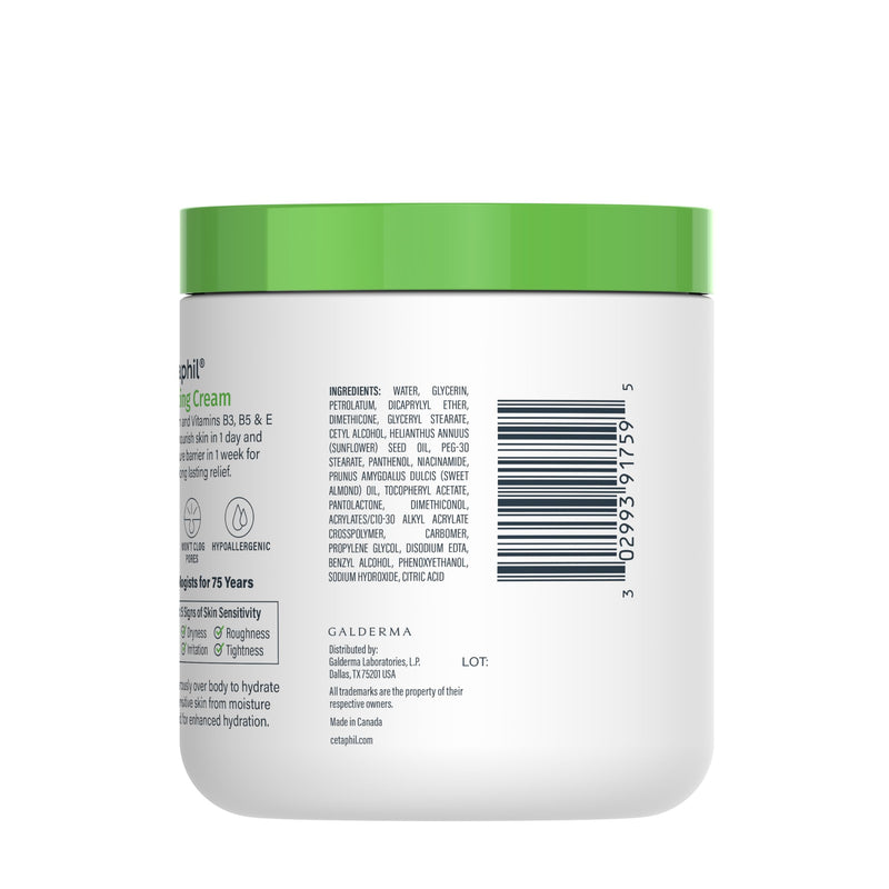 Cetaphil Moisturizing Cream, Face & Body Lotion Dry Sensitive Skin, 20oz | Fragrance-Free, Non-Comedogenic, Non-Greasy, Hydrates Very Dry Sensitive Skin, Dermatologist Recommended, 20 Oz Value Size Fragrance Free 20 Ounce (Pack of 1)
