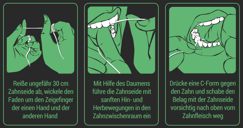 [Australia] - C4wrd ™ compostable natural bamboo dental floss in a stainless steel dispenser for healthy teeth - health begins in the mouth 