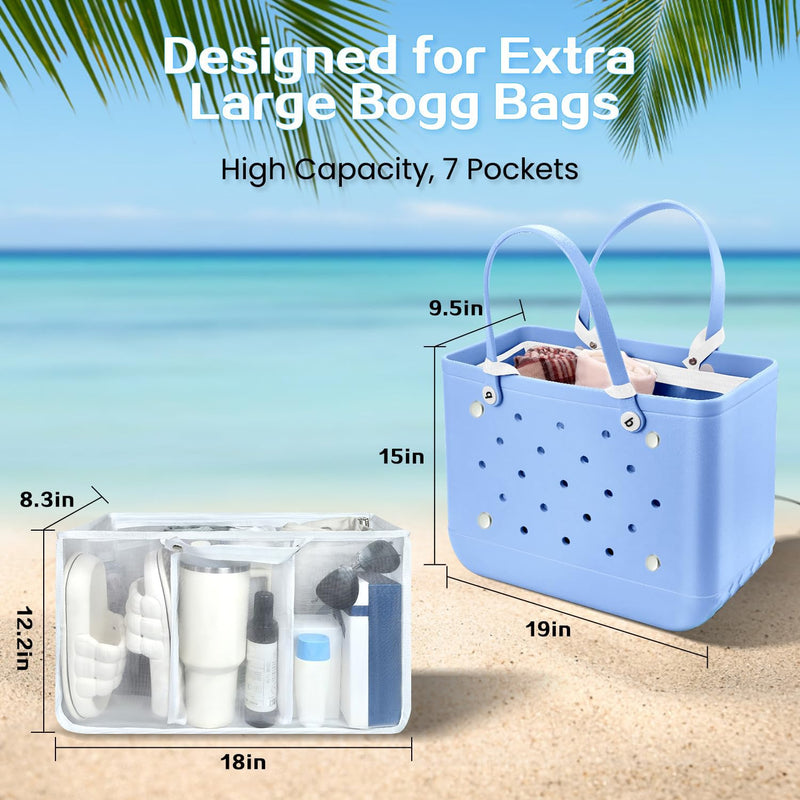 XYFuuee Strap Wrap for Bogg Bag Accessories,Beach Bag Organizer Inserts for Original Large Bogg Bag Accessories