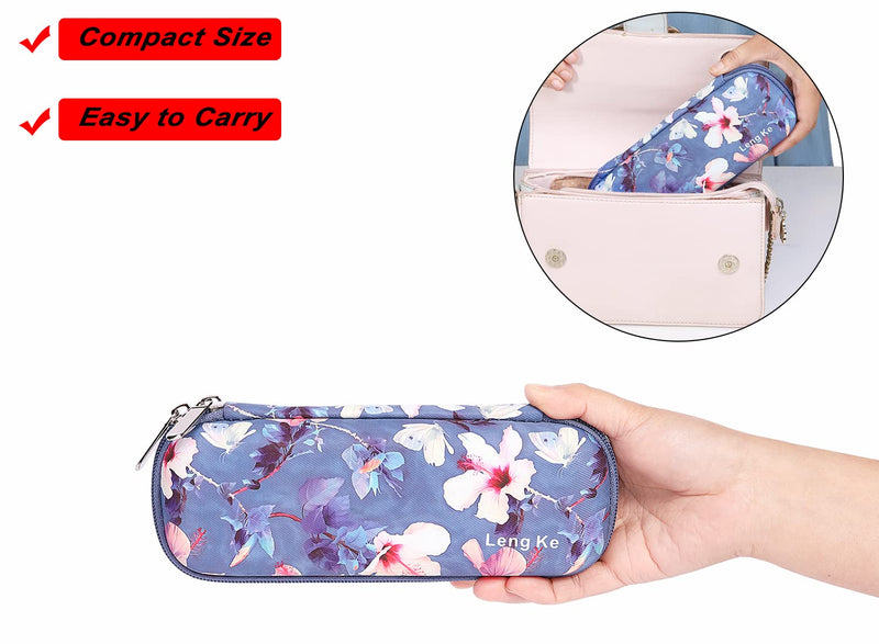 [Australia] - JAKAGO Insulin Cooler Bag, Portable Insulin Pen Bag with 2 Nylon Ice Packs for Diabetes Accessories & Cooler Diabetes Medication (Flower) Flower 