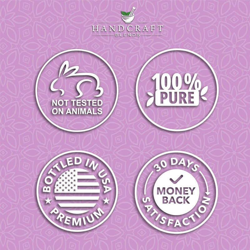 [Australia] - Handcraft Blends Lavender Essential Oil - Huge 4 Fl Oz - 100% Pure and Natural - Premium Grade with Glass Dropper 4 Fl Oz (Pack of 1) 