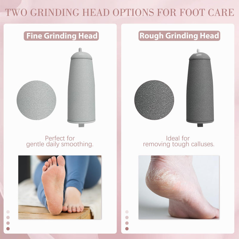 [Australia] - Upgraded Electric Callus Removers for Feet, Electric Foot Callus Remover, Rechargeable Portable Electronic Foot File Pedicure Tools, Professional Pedi Feet Care for Dry/Dead Skin, for Feet & Hands 