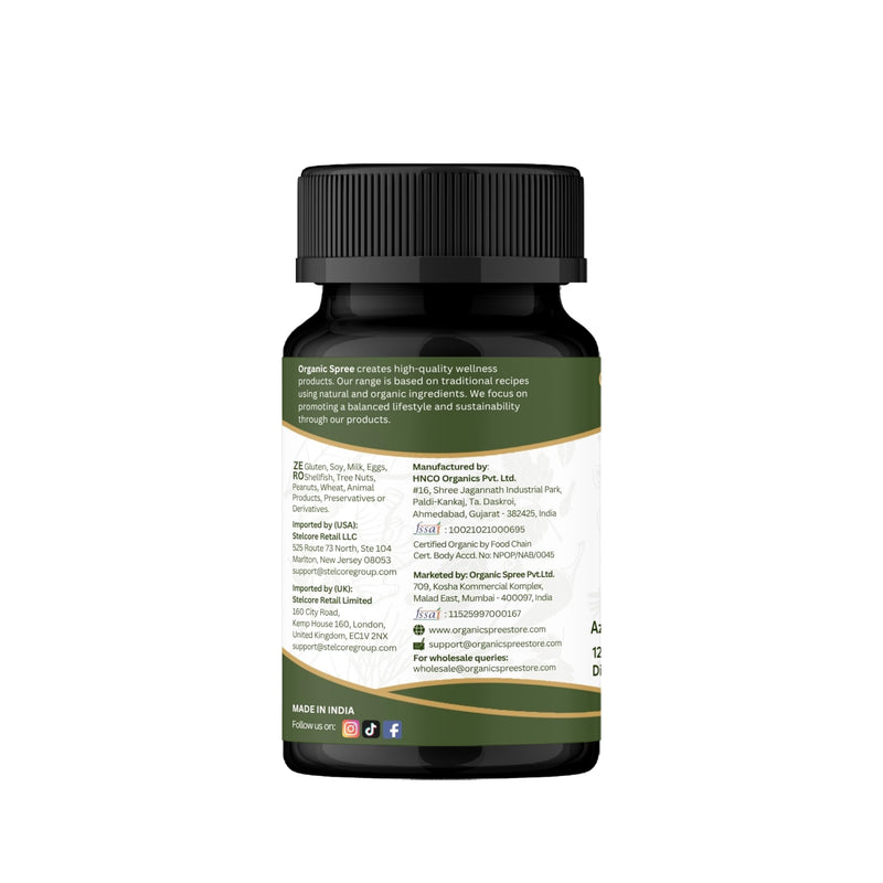 ORGANIC SPREE NEEM 120 Tablets | Azadirachta Indica (Neem) | USDA Organic Certified | Organic and Natural 120tab (1) 1