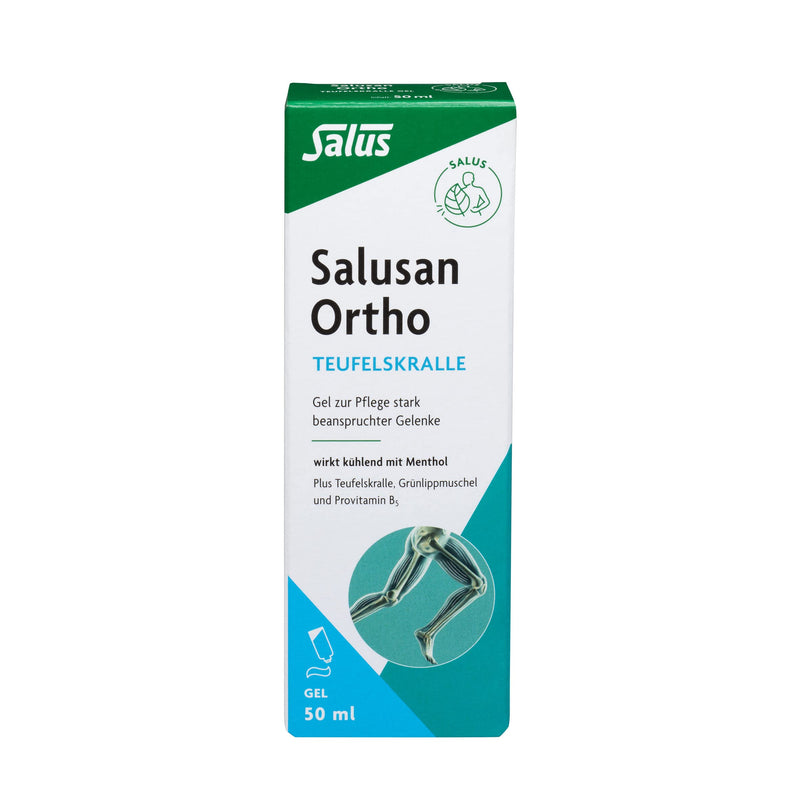 [Australia] - Salus - Salusan Ortho devil's claw gel - 1x 50 ml - for the care of heavily stressed joints - Salus original recipe with green-lipped mussel, devil's claw, provitamin B5 and menthol - cooling 