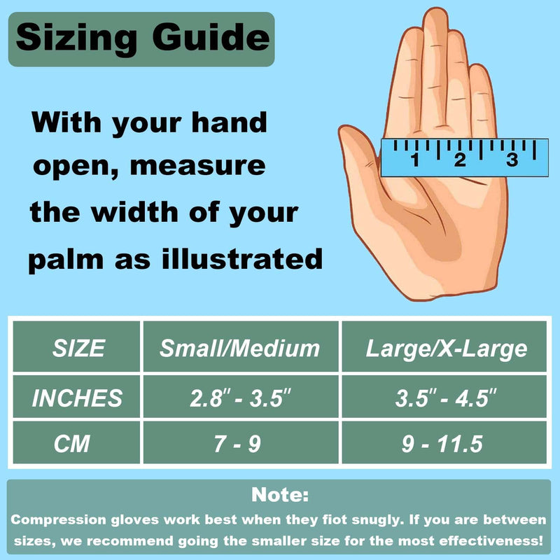 [Australia] - Copper Arthritis Gloves with Adjustable Wrist Strap for Women Men, Fingerless Compression Gloves for Arthritis, Carpal Tunnel, Pain Relief, Swelling, Rheumatoid, Typing (Large/X-Large) Large/X-Large (1 Pair) Black - Open Finger 