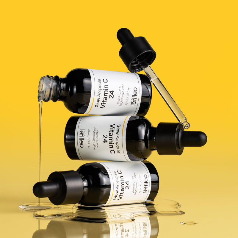 Vitamin C 24 Glow Ampoule | Radiance, Tone Up Care | 24% Vitamin C Complex, Glutathione & Tranexamic Acid | Korean Skincare Serum | 30 mL / 1.01 fl.oz