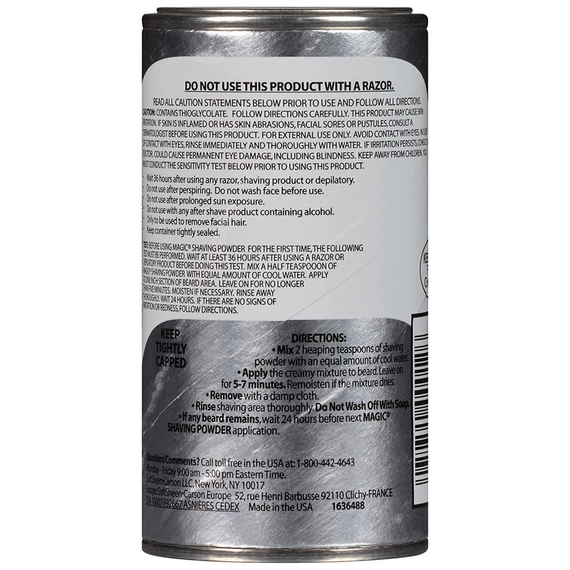 [Australia] - Magic Platinum Shaving Powder 4.5oz. Skin Conditioning (3 Pack) Unscented 4.5 Ounce (Pack of 1) 
