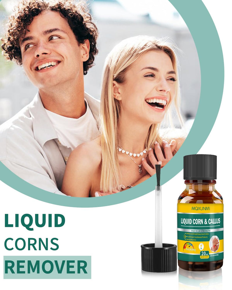 [Australia] - MQXUNMI 20 ml corn remover, corn remover, against corns and callus remover, corn remover, corn relief from corn pain and foot care 