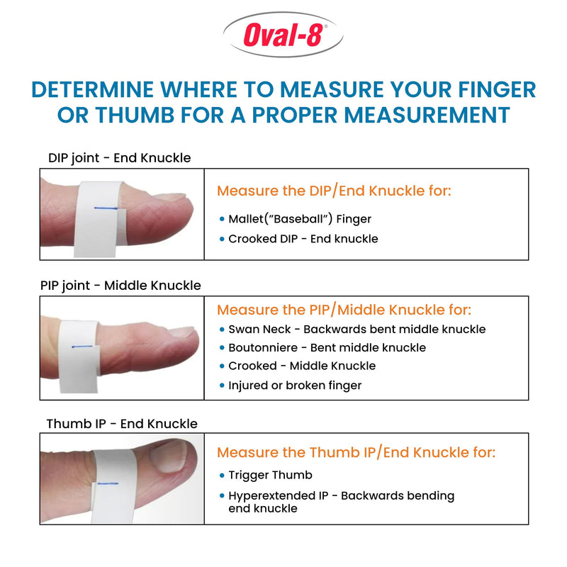 [Australia] - 3-Point Products Oval-8 Finger Splint Size 11 (Pack of 5) 