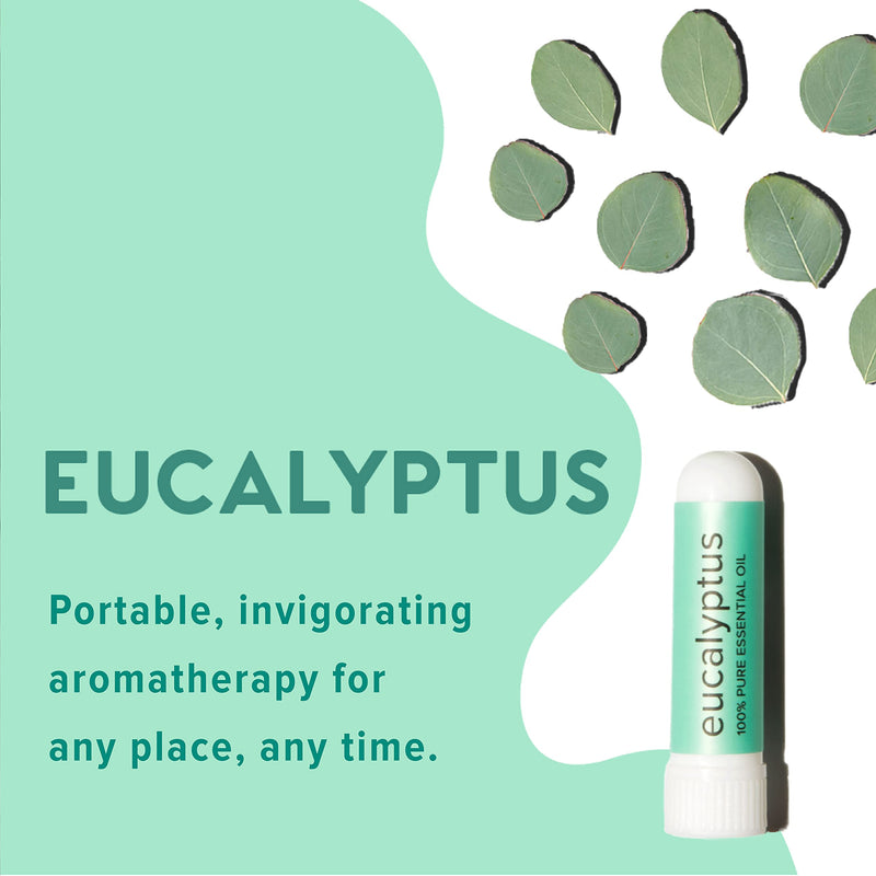 [Australia] - MOXĒ Eucalyptus Essential Oil Nasal Inhaler, Sinus & Congestion Relief, Daily Relaxation, Stress Relief, Therapeutic No-Mess Aromatherapy, Pure and Natural, Made in USA (3 Pack) 3 
