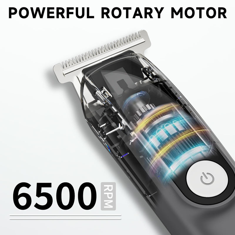 [Australia] - Beard Trimmer for Men 5 in 1 Electric Razor for Nose, Body, Face and Mustache Grooming Kit Cordless Hair Clipper Trimmer with Smart Charge Technology 