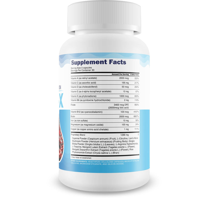 Blood Circulation Vari-X Pro Plus - Our Best Blood Circulation Booster - Blood Circulation Supplements to Improve Blood Flow Circulation - Vari X Pro Plus Blood Circulation Pills - Advanced Blood Flow